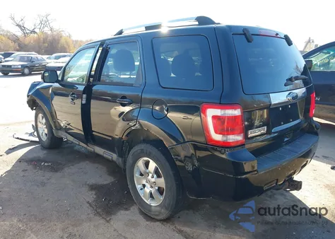 2012 Ford Escape Limited z USA, uszkodzony, nr VIN 1FMCU9E70CKC69096